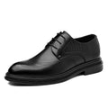 Men's leather shoes, men's 2026 business formal wear, casual wedding groom's shoes, work British dress shoes