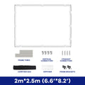 Detachable Diffuser Panel Portable Overhead Diffusion Butterfly Screen Scrim Frame Kit for Photography Studio Furniture Shooting