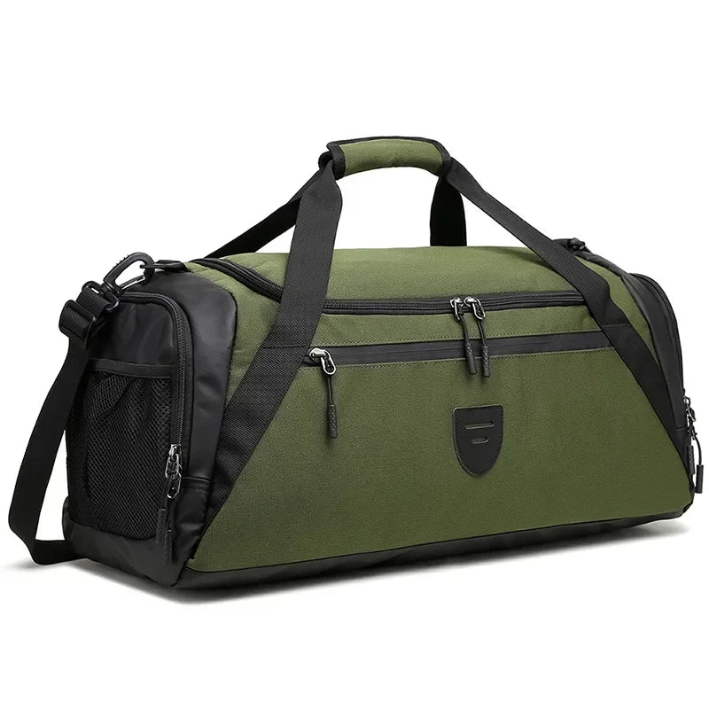 Travel Bag for Men Weekend Traveling Duffle Tote Bag 2026 New Boston Sports Gym Bag Green Khaki Gray Black Big Large Hand Bag