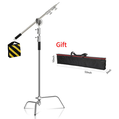 SH 2.9m Light Stand With Stainless Steel Kit Cross Arm | SAMAG
