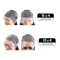 Pink Straight Human Hair Wigs 13X6 Hd Transparent Lace Frontal Wig Brazilian 220 Density Pre Plucked 13X4 30 Inch Lace Front Wig