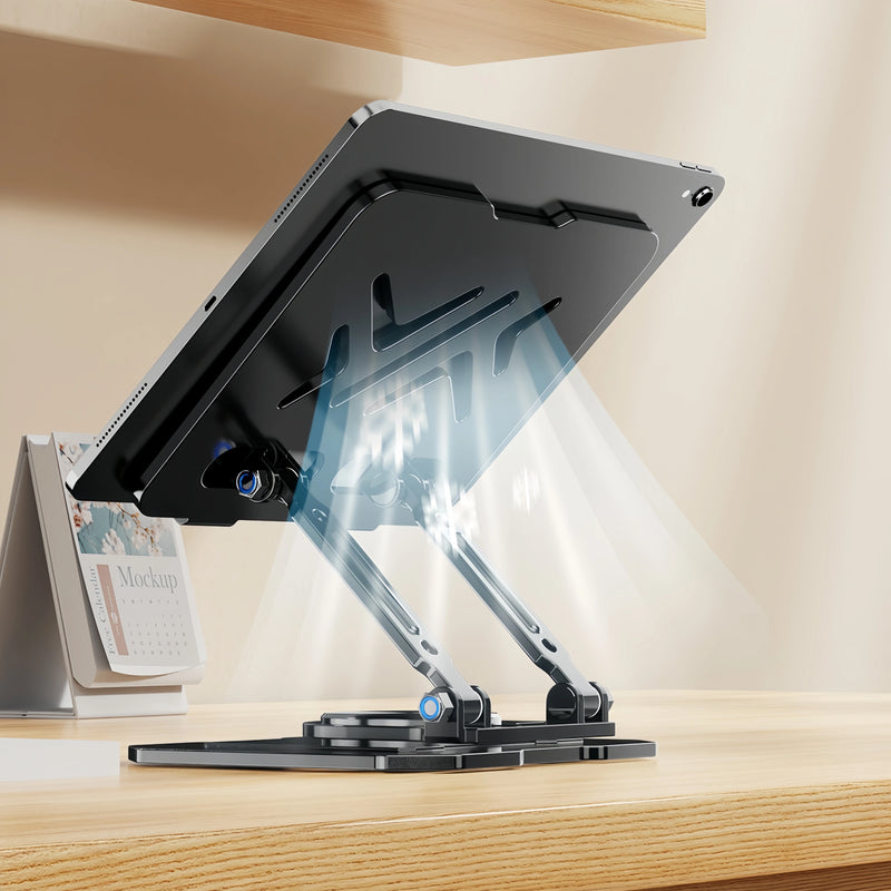 Tablet Stand, Adjustable Tablet Holder - Desktop Stand Dock Holder Compatible with 4-13" Tablets Such as iPad Pro 11, 9.7, 10.5,