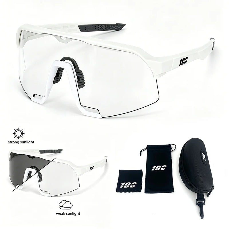 Bicycle Photochromic Sunglasses UV400 HD Lens MTB Cycling | SAMAG
