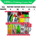 Fishing Lure Kit Soft and Hard Bait Set Gear Layer Minnow | SAMAG