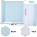 51 x 11.8" Suede Book Cloth Indigo for Book Binding A4-A8 Fabric Surface Paper Backed Bookcover Book Album Scrapbooking Archival