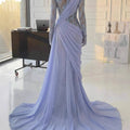 Prom Dress Elegant Vintage Sweet Lilac Mermaid Lace | SAMAG