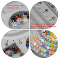 1PCS Flocked Bead Board Bracelet Necklace Beading Accessories Measuring Tools Design Jewelry DIY Craft Tool Jewelry Making