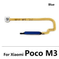 Fingerprint Scanner For Xiaomi Poco X3 Pro M3 F3 / M4 Pro 4G Home Button Fingerprint Menu Return Key Sensor Flex Cable