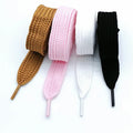 Flat Wide Shoelaces 2cm 1Pair Thick Soft Casual Sneakers Running Sports Shoe Laces 100/120/140/160CM Fashion Shoes Accessories
