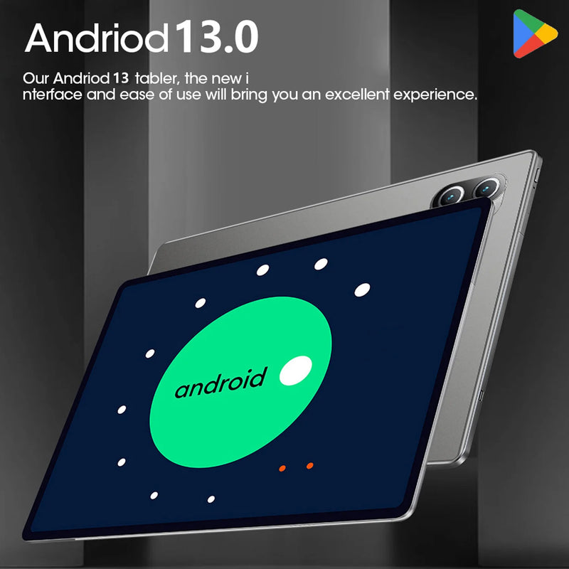 2026 New Global Android Tablets 10.1 Inch Octa Core 8GB RAM 256GB ROM Dual SIM Dual Cameras 4G LTE 5G Tablet PC 8000mAh