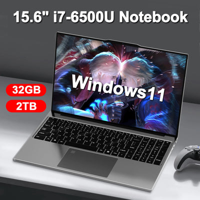 LENO 15.6" Laptop Portable Intel Core i7-6500U 32GB RAM | SAMAG