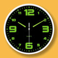 Hole-Free Luminous Wall Clock, 8 Inch Silent Quartz Clock, Modern Decor for Home & Living Room