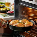 4 - Piece Cast Iron Cookware Set, Round Frying Pans - View 3 | SAMAG