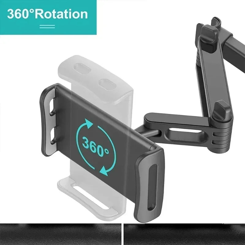 360 Rotation Universal Car Back Seat Headrest Mount Holder For iPad Air 1 2 4-11 Inch Mini Tablet PC Auto Car Phone Holder Stand