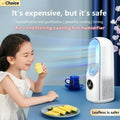 Lenovo Ice Cool Portable USB Air Cooler Fan with Purifying and Humidifying Mist Spray and LED Display Desktop Cooling for Office
