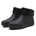Men's Rain Boots Waterproof Rubber Shoes Outdoor Hiking Fishing Shoes PVC Kitchen Work Water Shoes Slip on Non-slip Ankle Boots