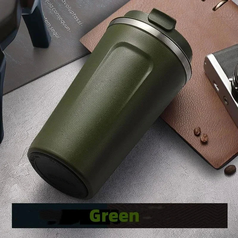 380/510ML Travel Stainless Steel Coffee Cup Thermal Mug - Visuel 10 | SAMAG