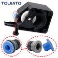 3D Printer Extruder Parts Bowde ECAS04 Pneumatic Fitting Straight Quick in Print Extruder Embedded Collet Clips for PTFE Voron