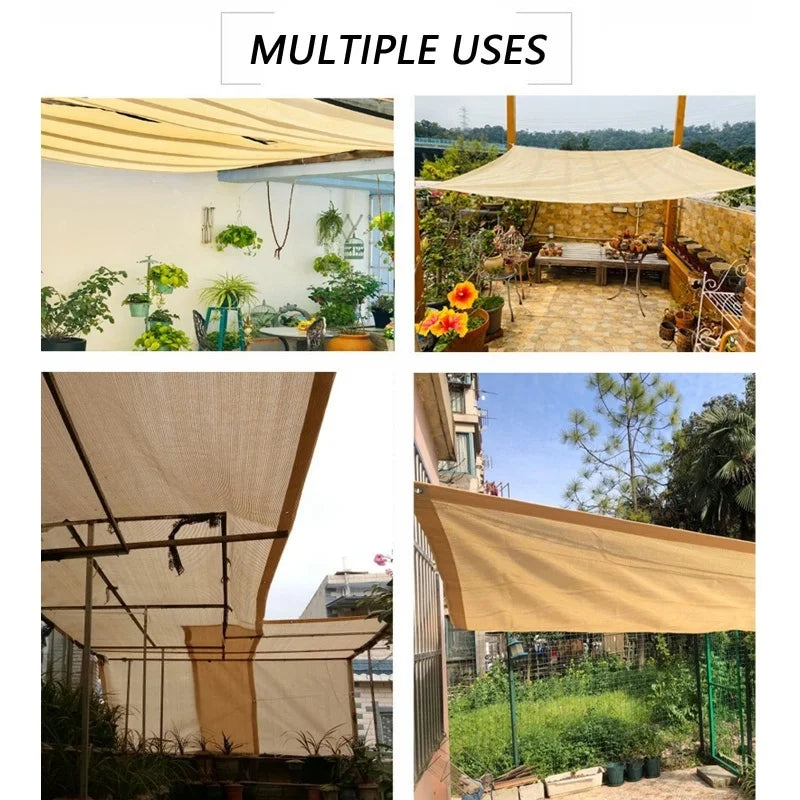 Outdoor Sunshade Net, Spaced Plant Lightweight | SAMAG