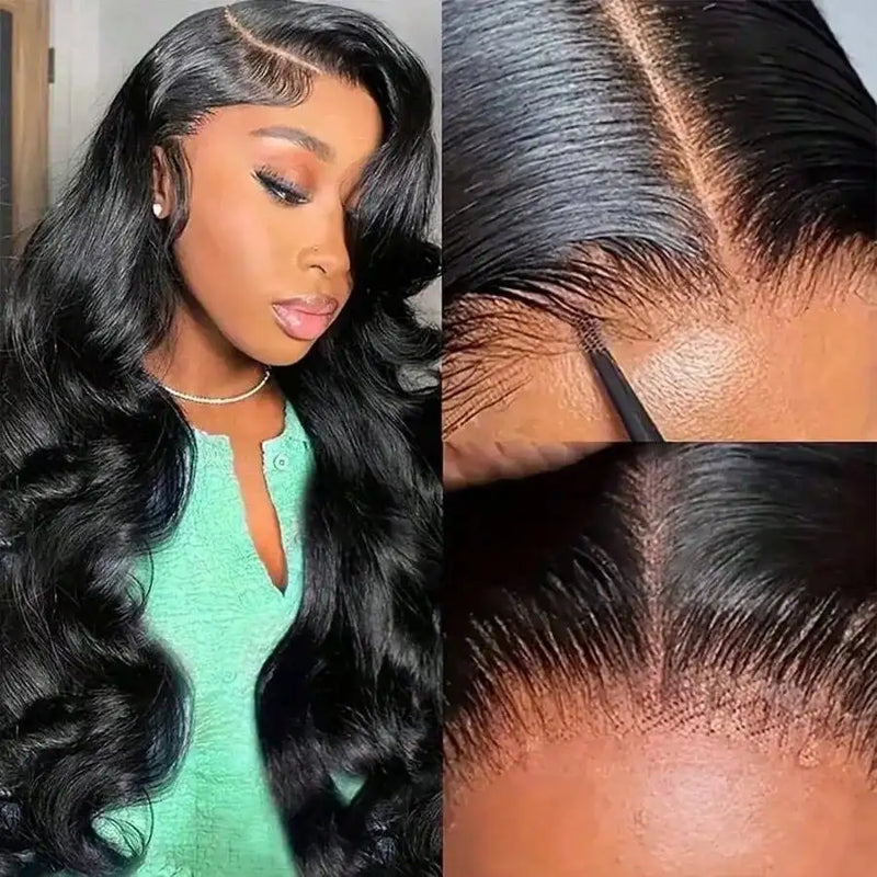 13x4 13X6 HD Lace Frontal Wig 40 42 Inch Body Wave Human Hair Wigs  Human Hair Remy 5x5 Gluless Lace Closure Wigs For Women