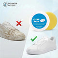 White Shoes Clean Cream 160g No Wash Whitening Paste Multipurpose Gentle Cleaner For Sneakers, Gym Running Soccer Basketball