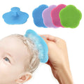 Baby Bath Brush with Newborn Shampoo Brush, Face Brush and Massage Brush for Cleaning and Massage 3Colors