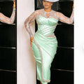Exquisite Short Wedding Dress O - Neck Lace and Pearl - View 7 | SAMAG