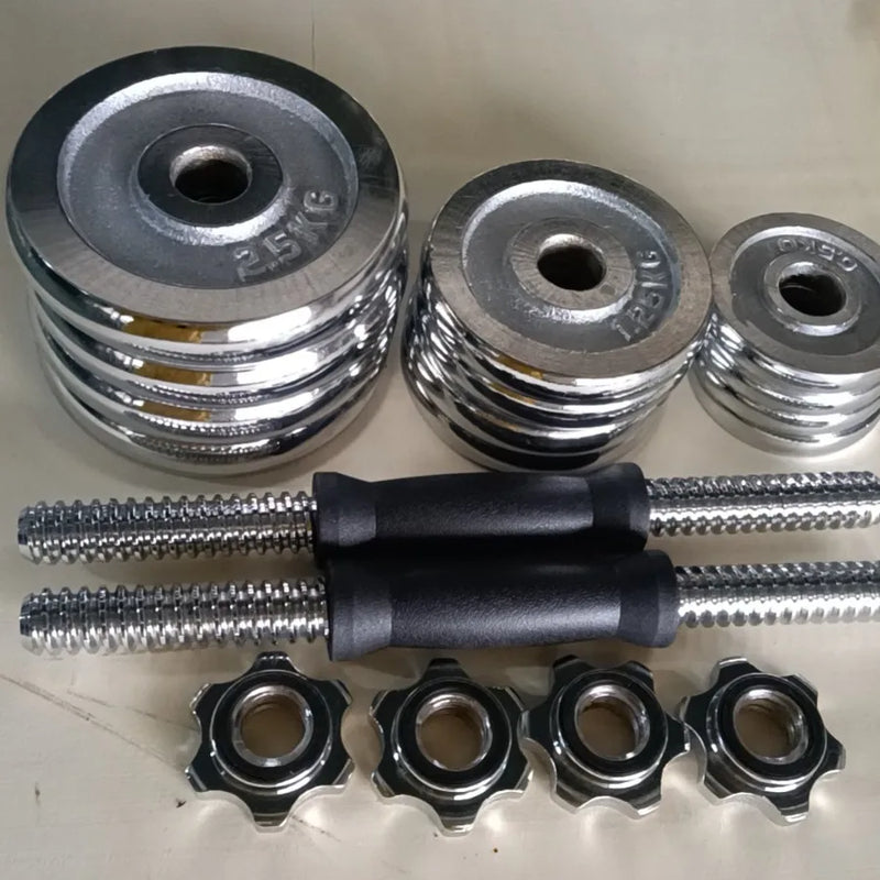 Electroplated Disassemblable and Combinable Dumbbells | SAMAG