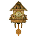 Wooden Hanging Wall Clock Bird Alarm Clock Cuckoo Clocks For Home Decoration Quartz Watch Decorative Home Decor