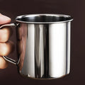Stainless Steel Cup Portable Coffee Cup Camping Travel Mug Metal Coffee Mug Water Drinking Cup Milk Tea Cup Tumbler Water Mug