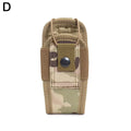 Outdoor Tactical Walkie Talkie Cover For MOLLE Accessory Bag Adjustable Two Way Radios Holder Bag Case For Walkie Talkies
