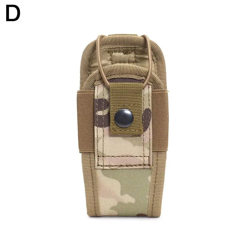 Outdoor Tactical Walkie Talkie Cover For MOLLE Accessory Bag Adjustable Two Way Radios Holder Bag Case For Walkie Talkies