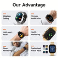 Hot Selling New Smart Watch For Men Women Newest Sport SmartWatch Faces Bluetooth Call Sports Fitness Phones Android iOS
