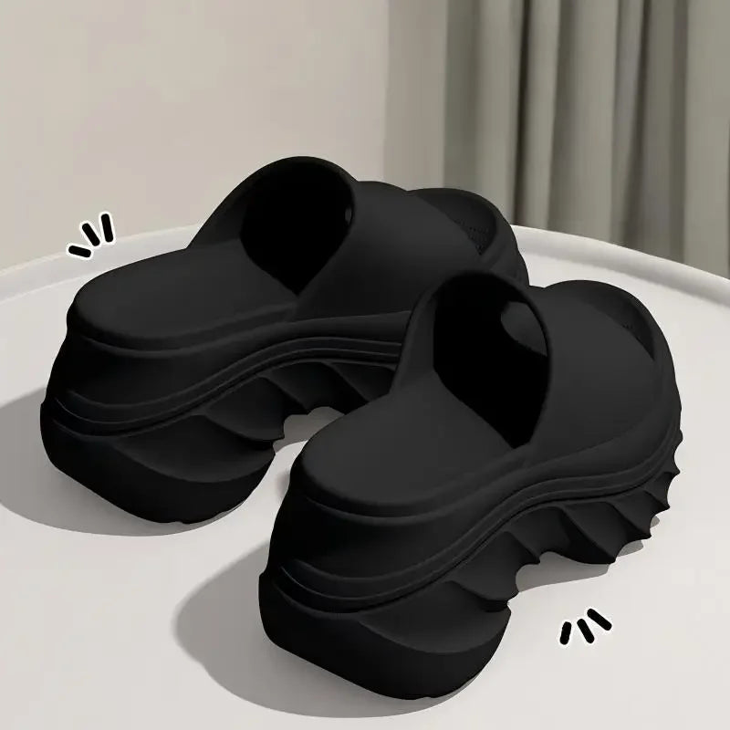 2026 Hot Sale Women's Slippers Summer Outer Wear Slippers Women New Thick-Soled Eva Slippers, Soft-Soled Home Sandals for Women