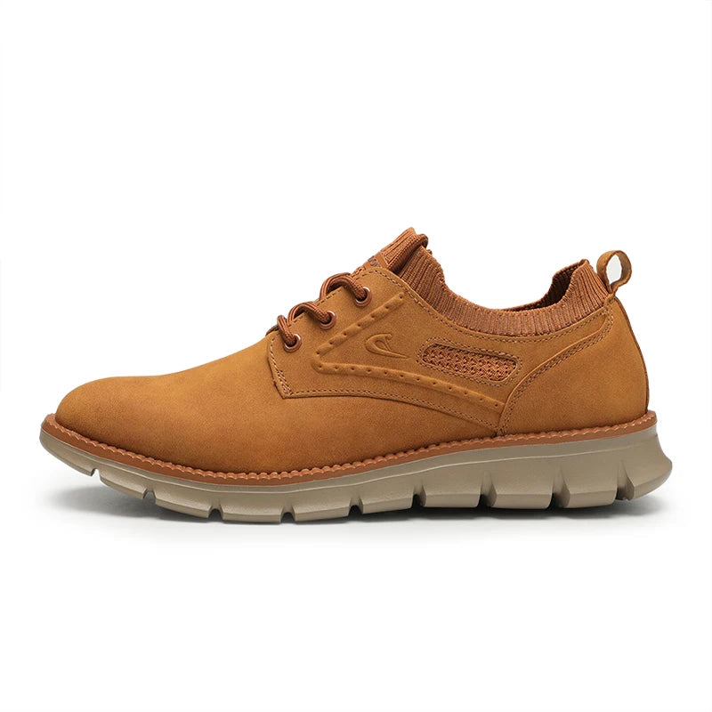 Men's British Style Oxfords Leather Casual Shoes Spring Autumn Retro Fashion Big Size 48 49 Comfortable Gentleman's Footwear