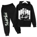 Spring Autumn Children's Hoodie Set Mbappe Print | SAMAG
