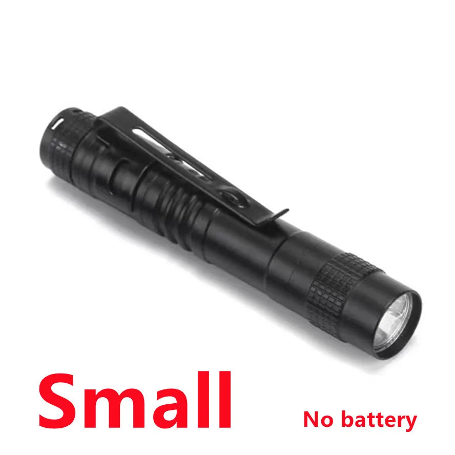 MunLii LED Flashlight Mini Portable Pocket Ultra Bright High Lumens Handheld Pen Light Linterna LED Torch for Camping Outdoor