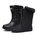 2026 New Men's Winter Boots Platform Men's Snow Boots Warm Thick Plush Waterproof Outdoor Fishing Work Boots Plus Size 40-46