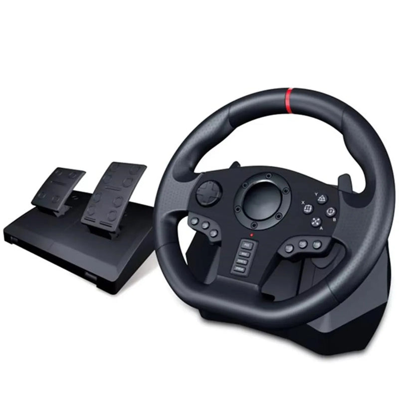 900 Degree Game Steering Wheel Computer Games Console Host Machine Driving School Learn Simulator Play Racing Car Gameing Rocker