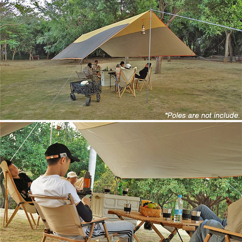 4x6 Large Tarps Heavy Duty Waterproof 4x5 Awning Sunshade | SAMAG