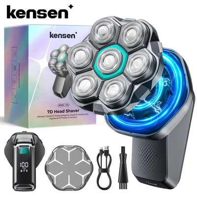 Kensen S32 Electric Head Shaver for Men 7D Floating | SAMAG