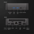 Intel i9 Windows11 Mini PC Protable Gaming i9 10980HK N150 16/32GB RAM WIFI6 BT5.2 4K 1/2TB SSD 1000Mbps Mini Gamer Computer PC