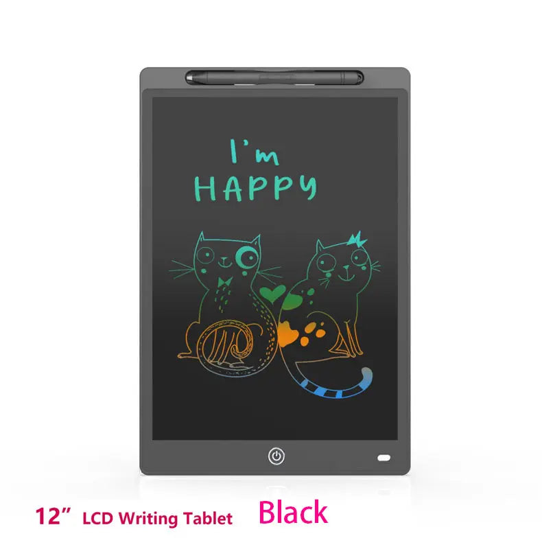 12 Inch Digital Drawing Tablet with LCD Screen Electronic Handwriting Pad for Learning And Creativity Writing Board