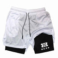 2026 Men's Sports Shorts Printed Sports Shorts, Double Layer, Quick Drying, Basketball, Fitness