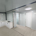 20FT/40 Portable Folding Steel Container House Prefabricated Tiny Home with 2/3 Bedroom Modular Expandable Housing customizable