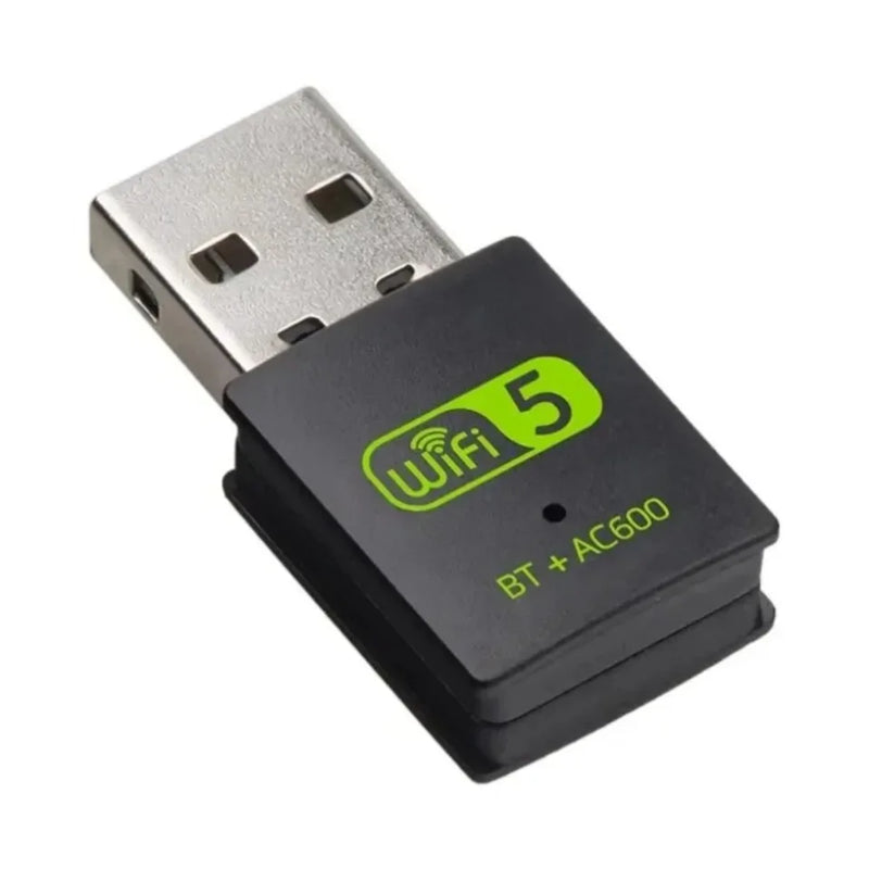 600Mbps USB WiFi Bluetooth Adapter 2 In 1 BT 4.2 Dual Band 2.4G/5GHz Wireless Network Card Driver Free for - Visuel 6 | SAMAG