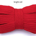 2CM Fat Shoe Laces for Campus Sneakers Thick Wide Shoelaces Replacement Laces Solid Color Flat Shoelace Sturdy Not Easy to Break