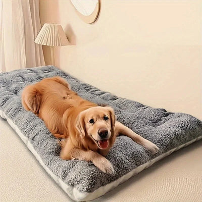 Large Plush Dog Bed Sofa Thickened Super Soft Polyester | SAMAG