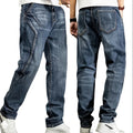 Men's New Straight Leg Stretchable Jeans Casual Pants | SAMAG