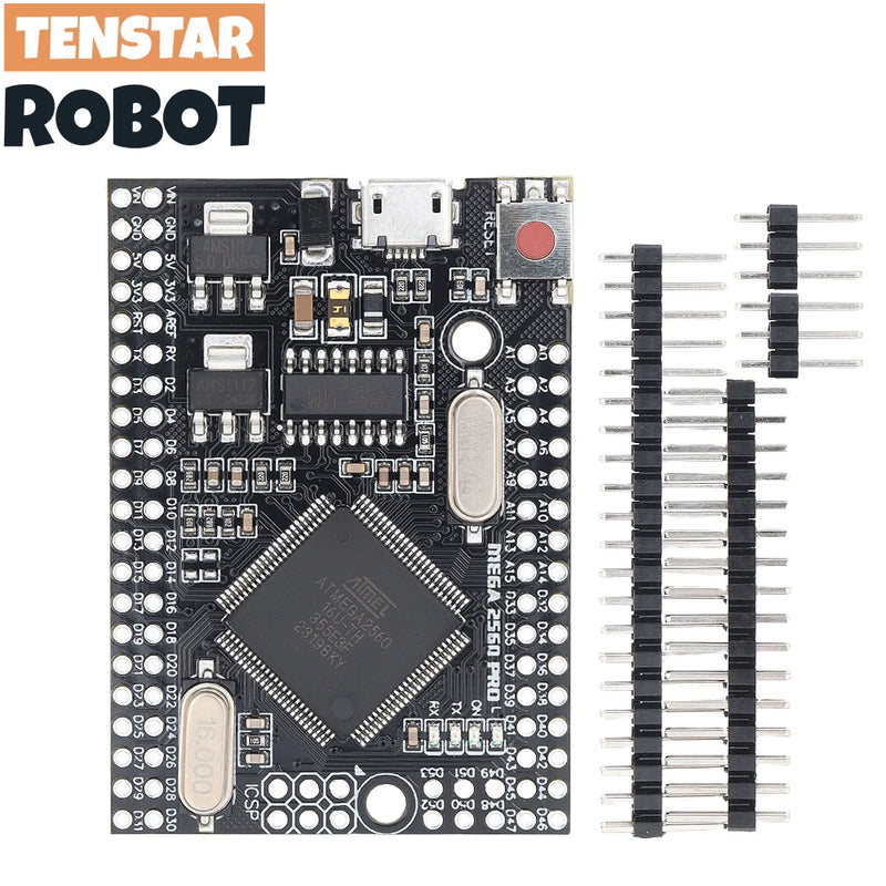 MEGA2560 MEGA 2560 R3 (ATmega2560-16AU CH340G) AVR Type-C USB Development Board for Arduino